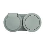 Розетка з заземленням та кришкою+Вимикач xOne сірий, купити, замовити, ціна, фото, картинка, інтернет-магазин, Україна